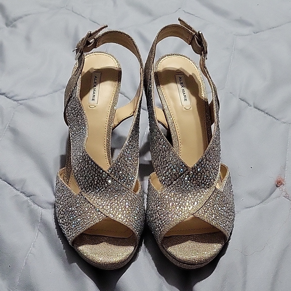 Elegant Silver Women's Sandals